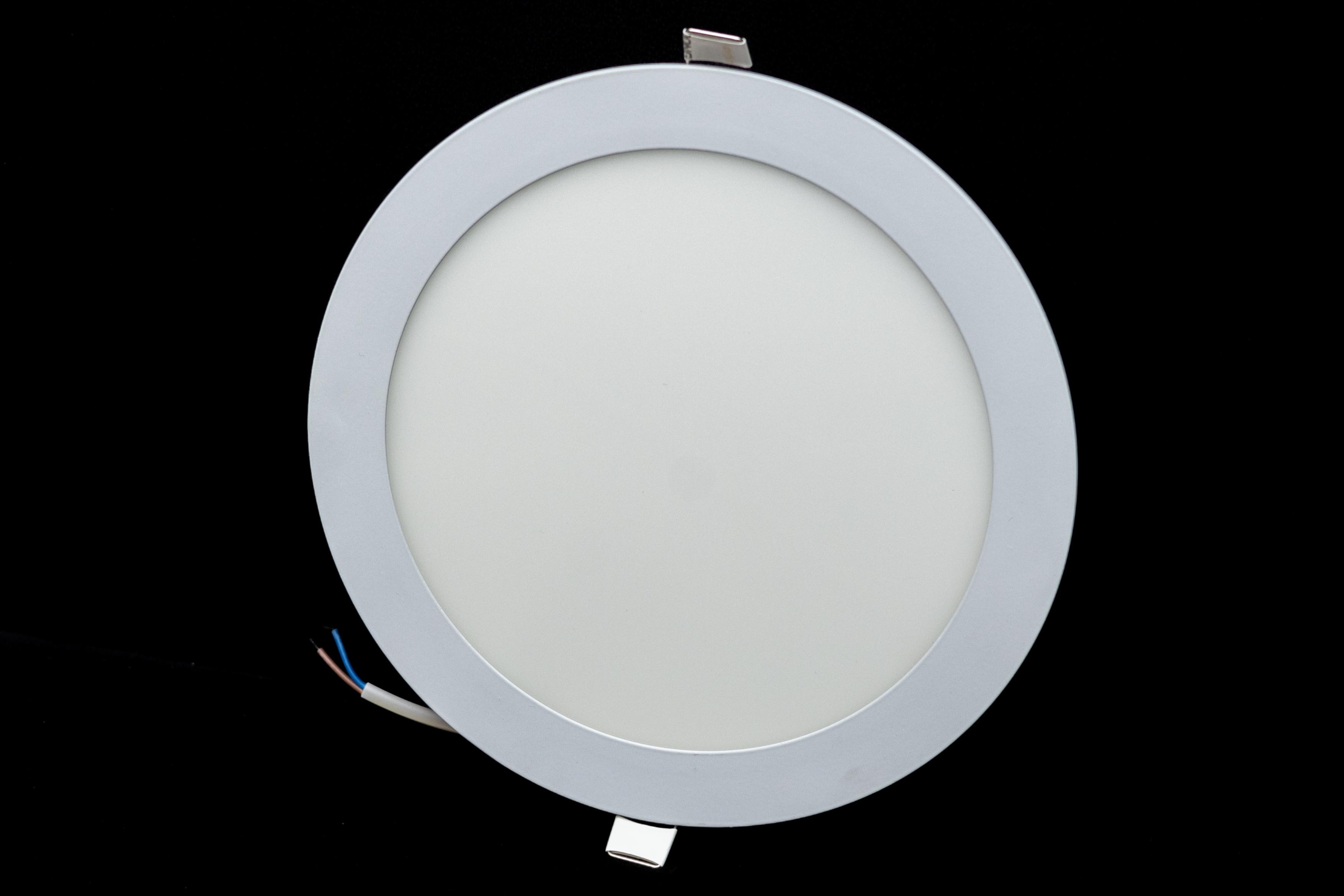 18W ROUND RECESSED PANEL LIGHT